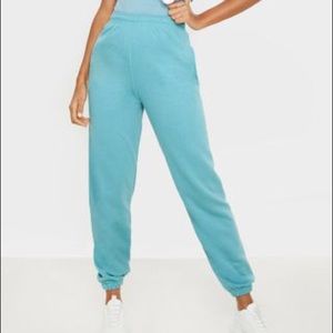 brand new teal 90s fit joggers